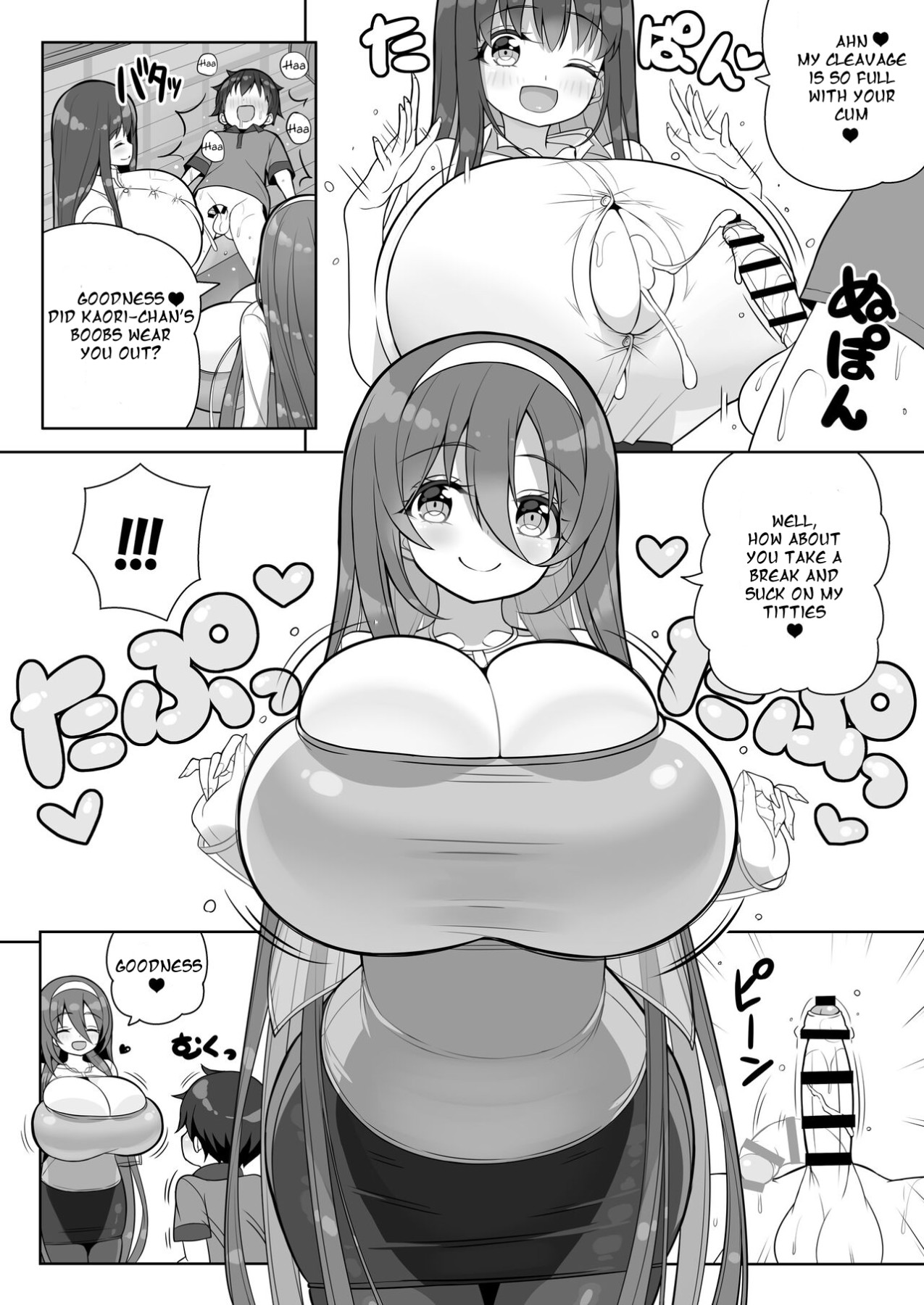 Hentai Manga Comic-Getting Squeezed Down There By Big Breasted Onee-san's!?-Read-30